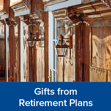Gifts of Retirement Plans Rollover