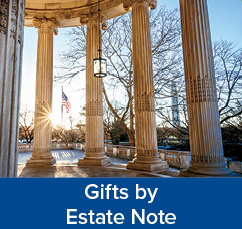 A historical landmark. Gifts by Estate Note Rollover