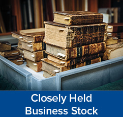 Historical books. Closely Held Business Stock Rollover